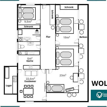 Wolke7 Und Himmelsleiter2 Apartman *